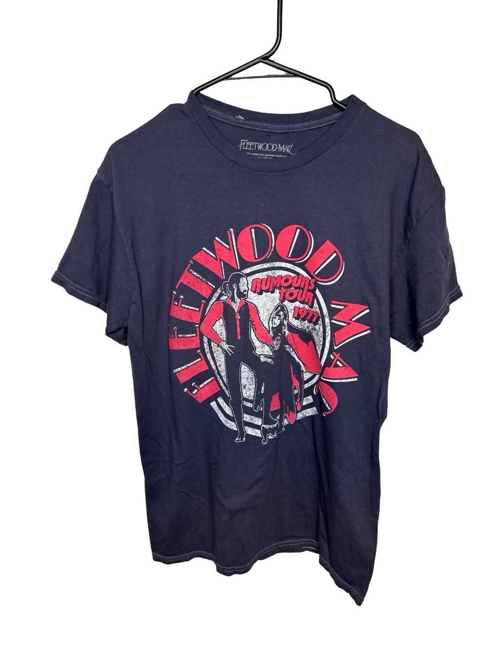 Fleetwood Mac Rumors Tour Navy Graphic Tee